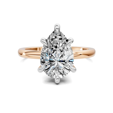 Lab Grown Mixed Metal Ring