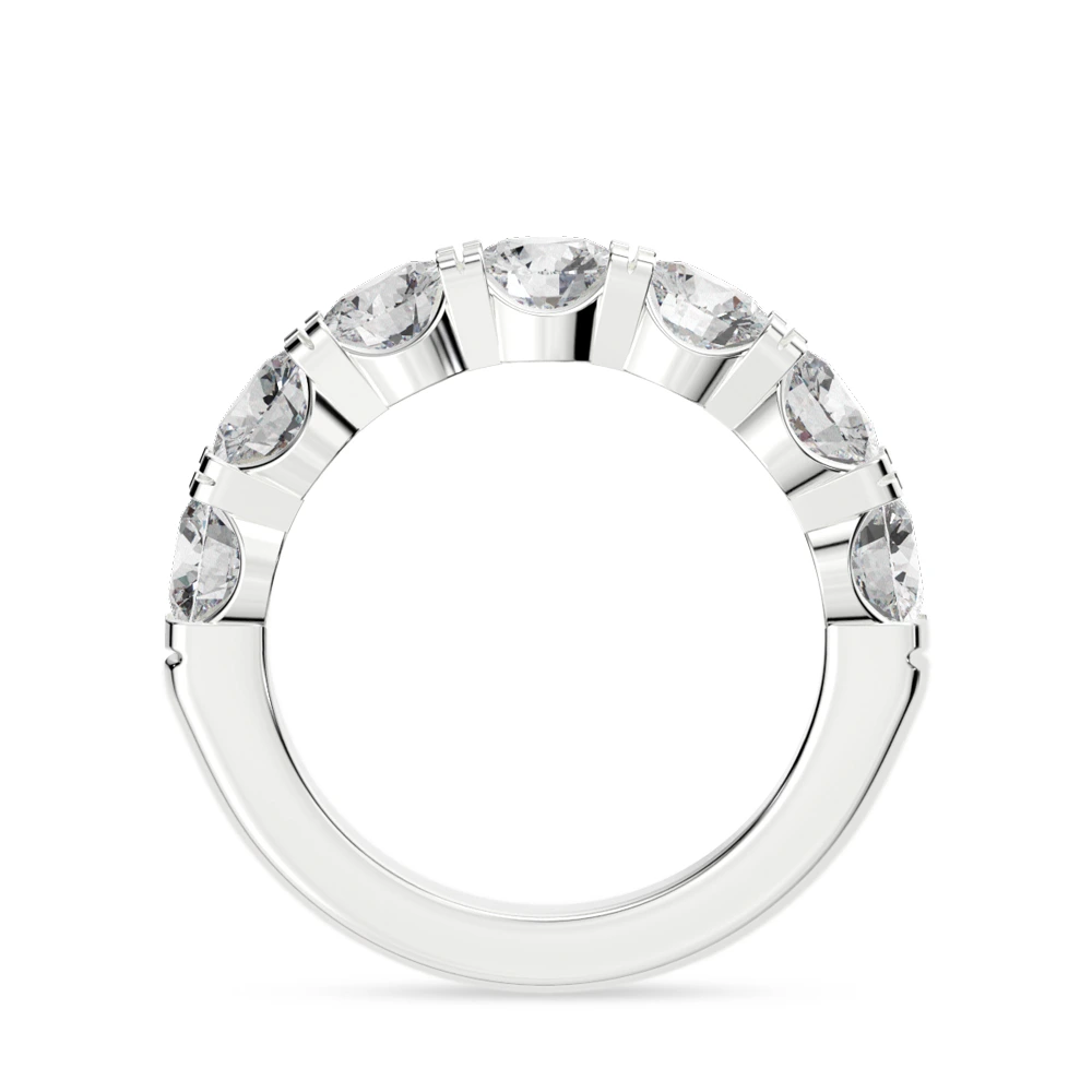 4 ct. tw. Round 7 Stone Comfort Ring