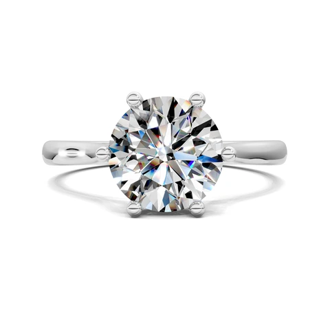 Lab Grown Solitaire Engagement Ring