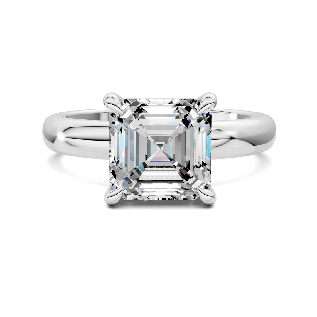 Lab Grown Classic Solitaire Ring