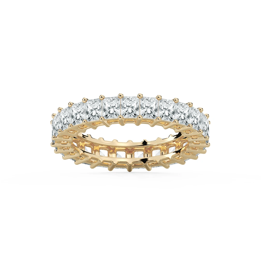 Radiant Lab Grown Diamond Shared Prong Eternity Band