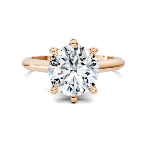 Lab Grown Petal Ring