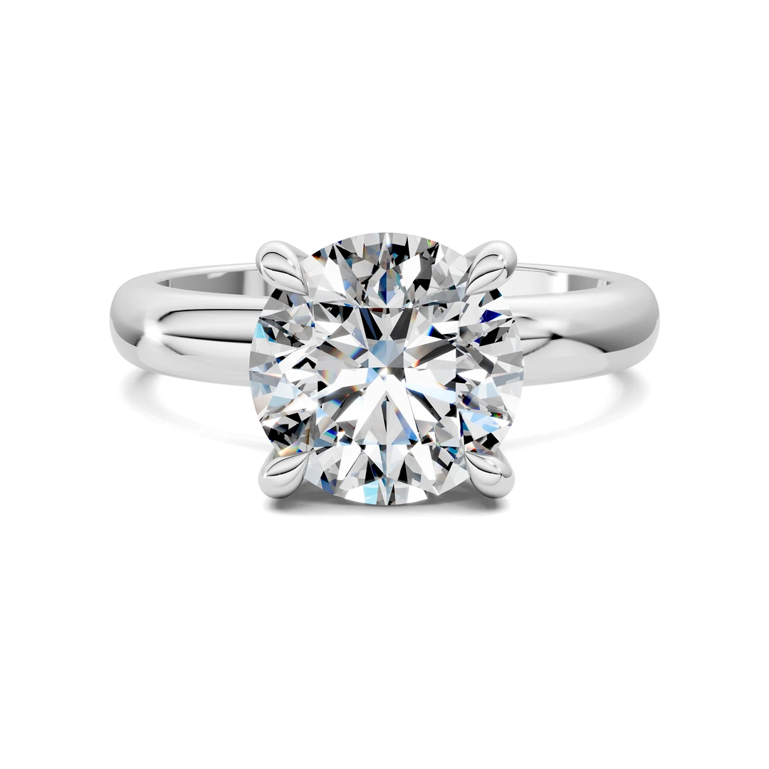 Lab Grown Classic Solitaire Ring