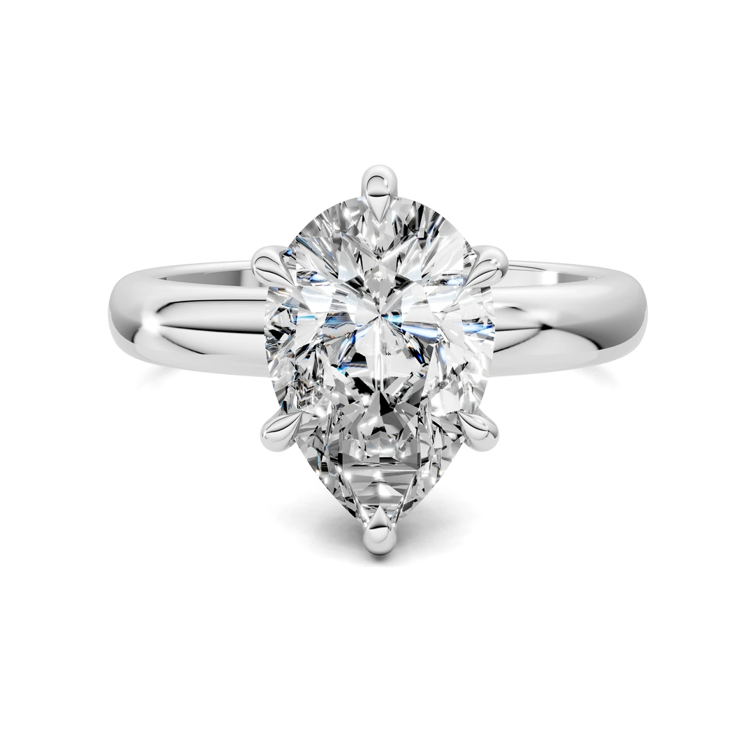 Lab Grown Classic Solitaire Ring