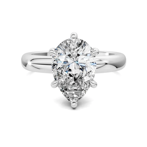 Lab Grown Classic Solitaire Ring