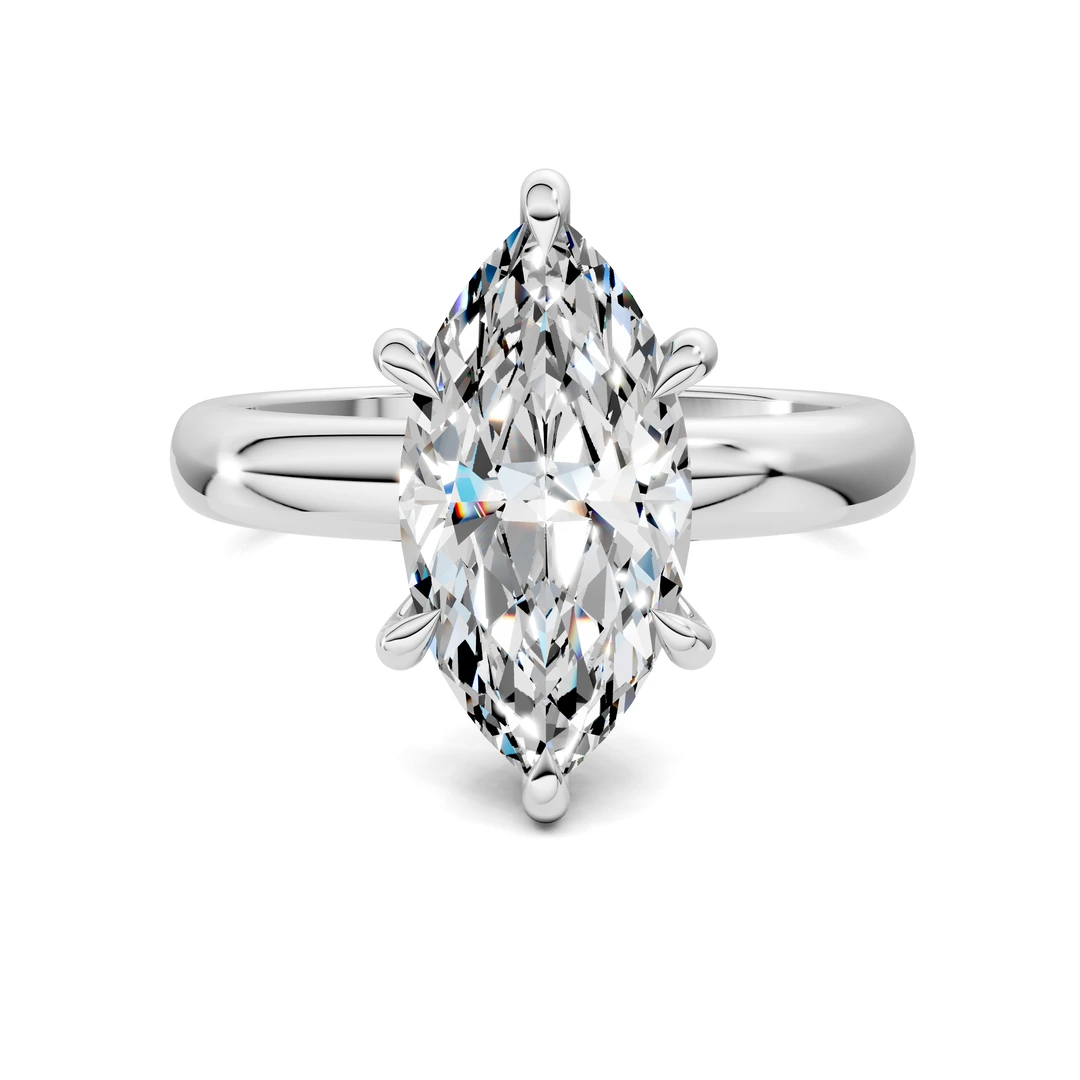 Lab Grown Classic Solitaire Ring